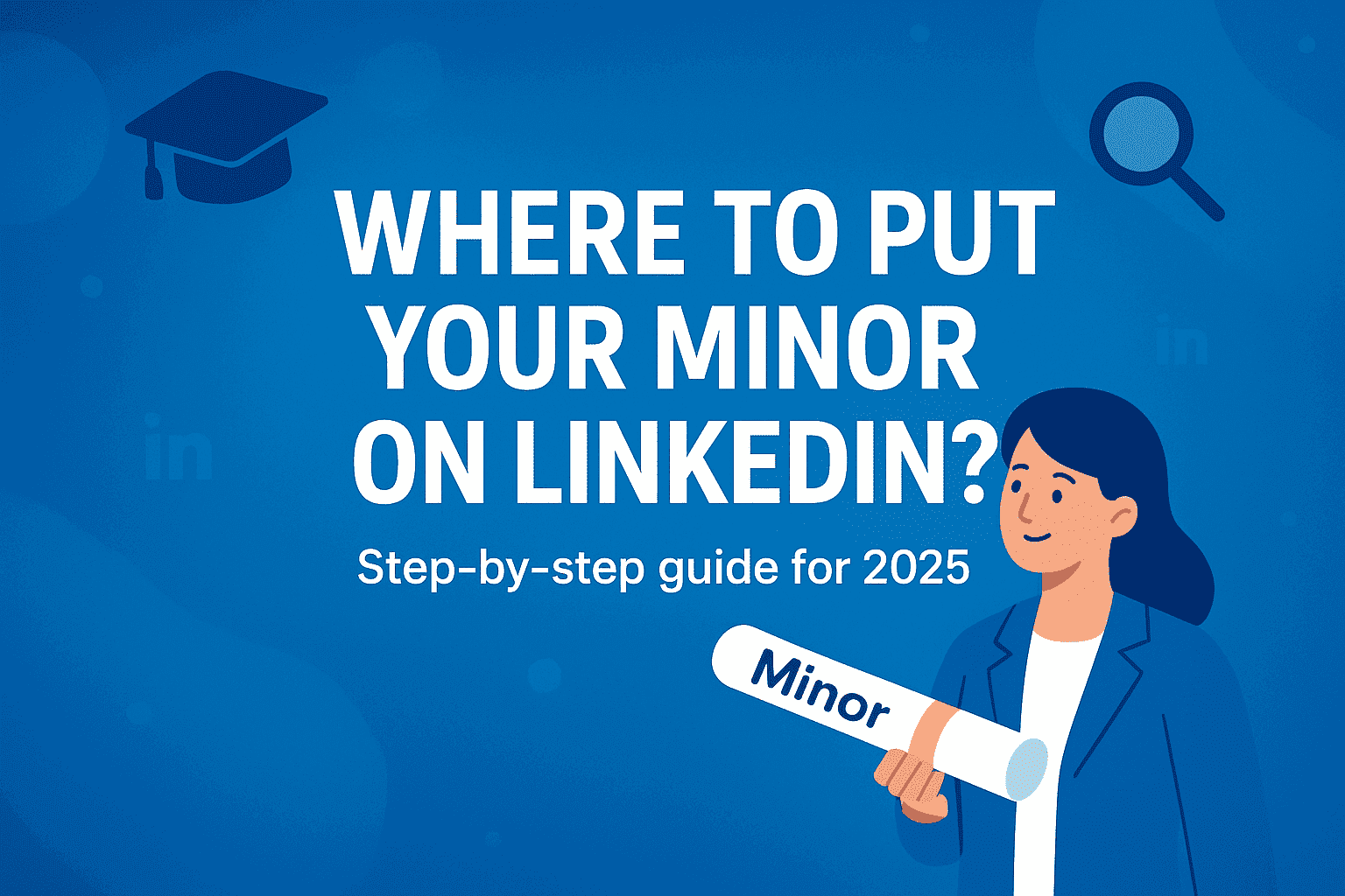 How to Add Minor on LinkedIn: Step-by-Step Guide (2026)