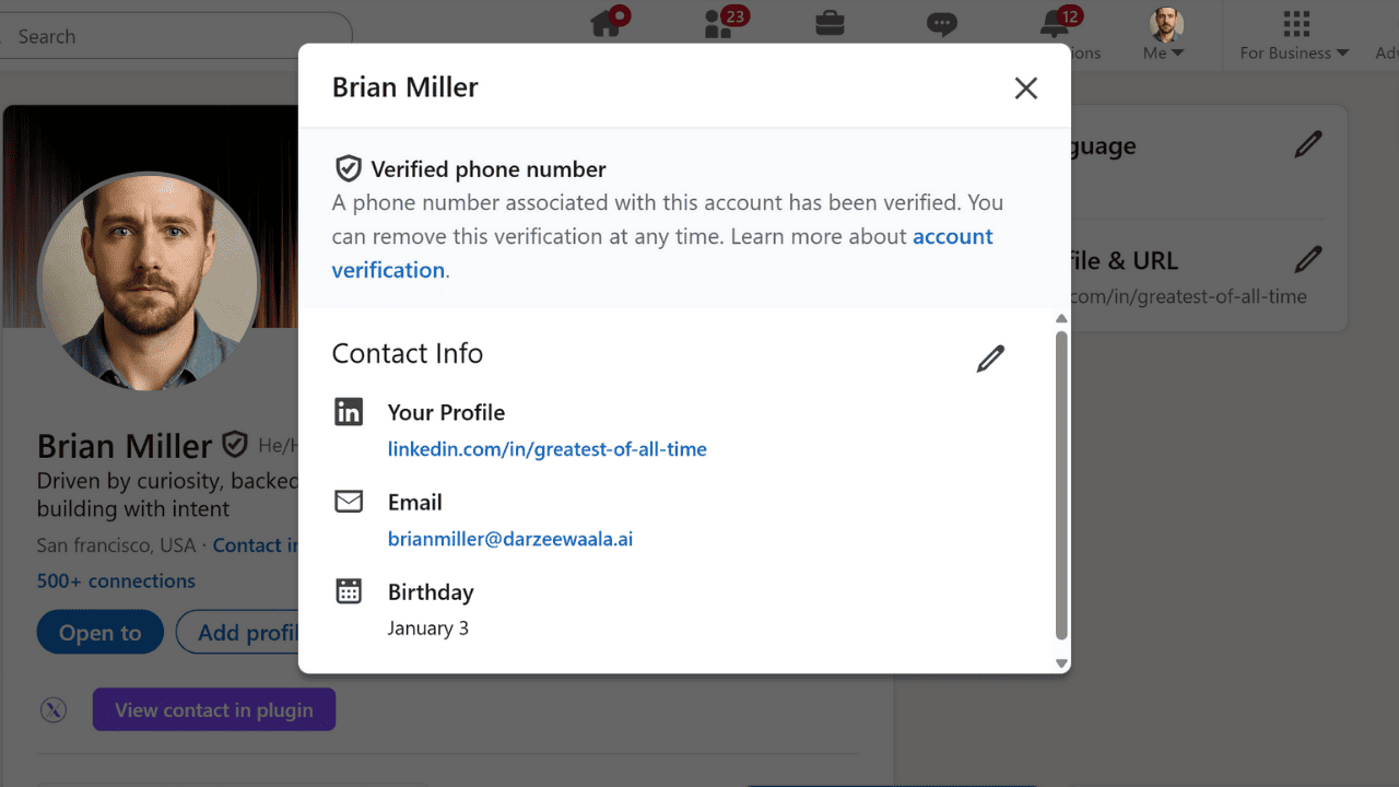 Checking manually on all profiles