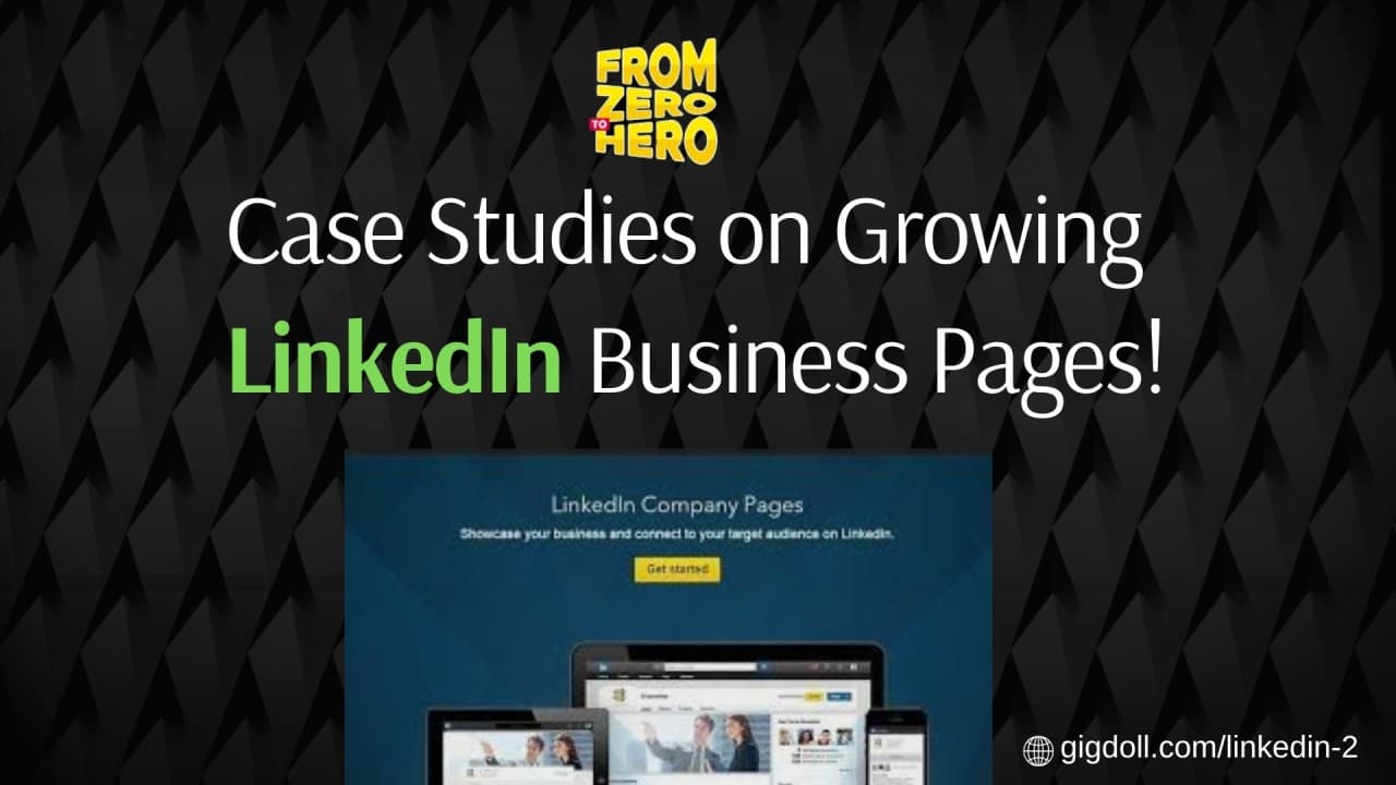 Infographic showing Tech Startup's LinkedIn monitoring results with key metrics and improvements